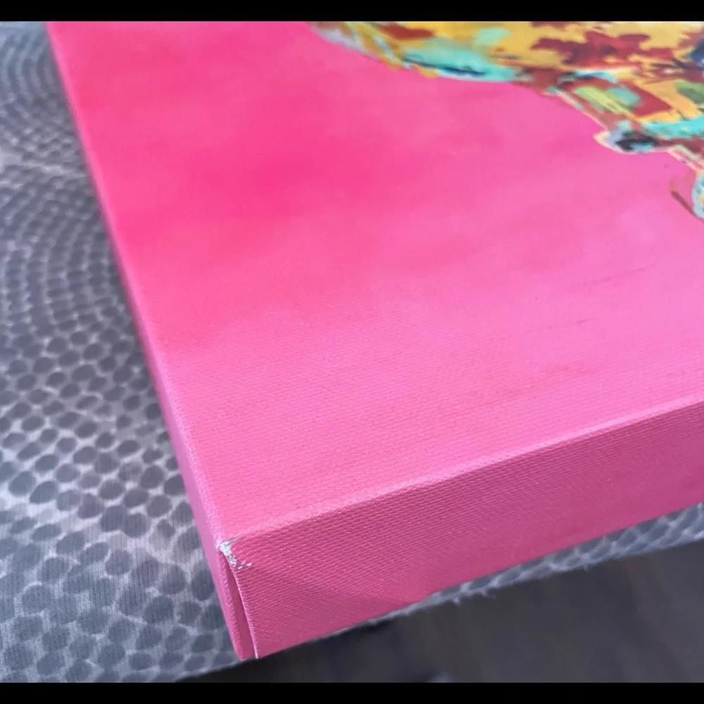 Set of three canvas art